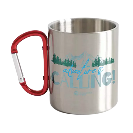 Adventure Camping Carabiner Mug 12oz